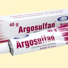 Argosulfan krem na co? Na oparzenia, rany i odleżyny. Tubka i opakowanie leku.