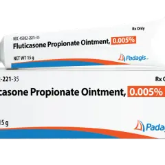 Maść Fluticasone Propionate 0.005% od Padagis. Pomaga **cultivate** zdrową skórę, łagodząc stany zapalne.