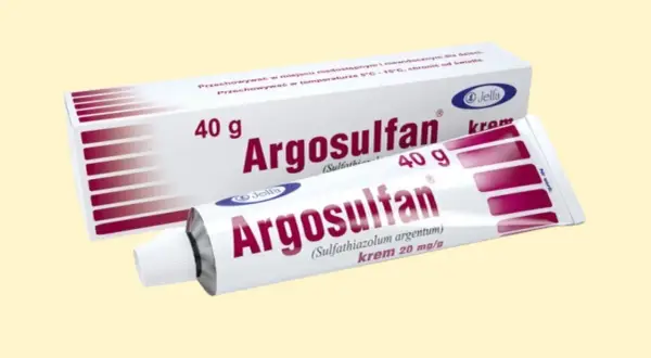 Argosulfan krem na co? Na oparzenia, rany i odleżyny. Tubka i opakowanie leku.