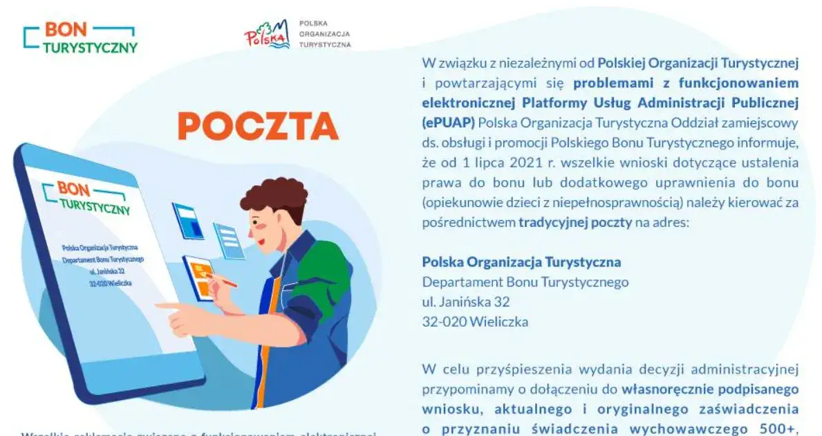 Zdjęcie Bon turystyczny dla niepełnosprawnych – do jakiego wieku przysługuje?